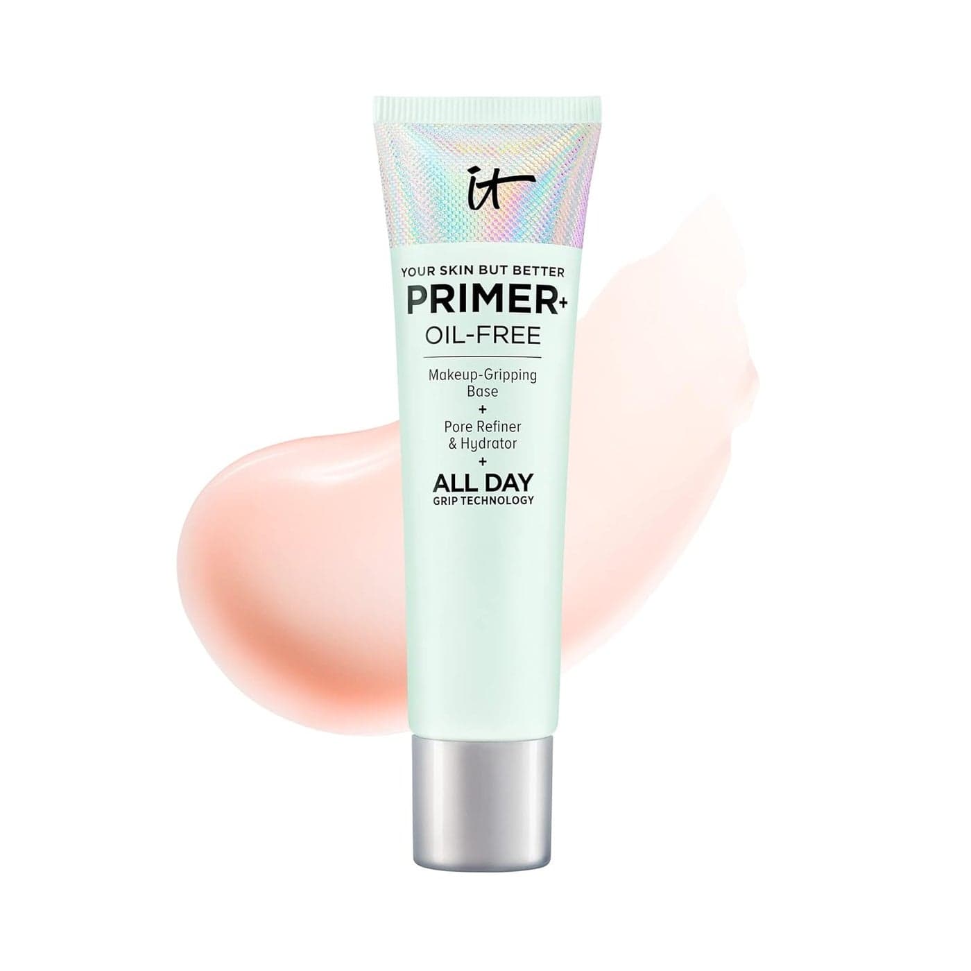 IT Cosmetics Your Skin But Better Makeup Primer Extends Makeup Wear Hydrates Skin Refines the Look of Pores With Glycerin Bark Extract Ginger Root Extract OilFree Formula 1 fl oz