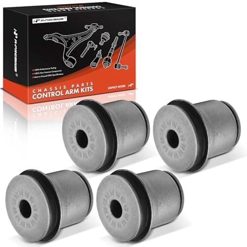 A-Premium 4 x Front Upper Control Arm Bushing Kit, Compatible with Chevrolet Tahoe, Blazer, Astro, C1500, C2500, C3500, K1500 & GMC Yukon, K1500, K2500, K3500, Safari, Savana 2500 & Cadillac Escalade