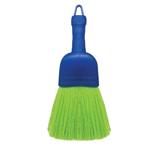 LOLA Whisk Broom, Hand Brush, Durable Bristles, Whisks Away Dirt & Debris, Compact, Hang Hole for Easy Storage, Indoor/Outdoor, 1 Pack