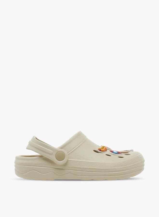 Boys Avengers Detail School Clogs With Backstrap — 34