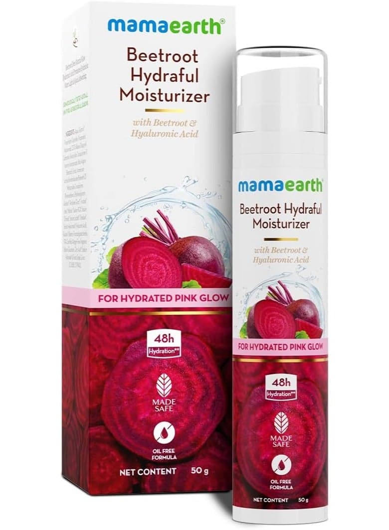 Mama Earth Beetroot Hydraful Moisturizer 50 ml
