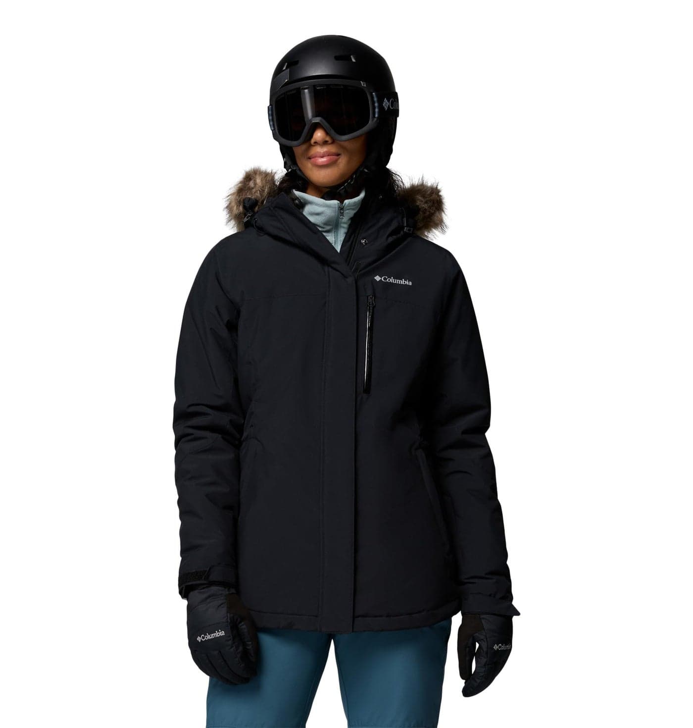 Columbia Womens Ava Alpine II Insulated Jacket, Black, X-Large