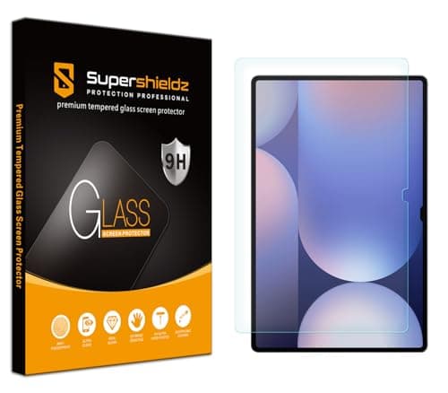 Supershieldz Designed for Samsung Galaxy Tab S10 Ultra / S9 Ultra (14.6 inch) Tempered Glass Screen Protector, Anti Scratch, Bubble Free