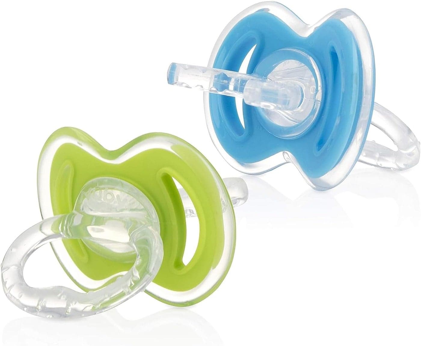 Nuby 2Pack GumEEZ Pacifier Teethers Colors May Vary
