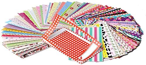 Zink Colorful Fun Decorative Photo Border Stickers For 2x3 Photo Paper Projects Pack of 100 Compatible with Kodak Lifeprint Polaroid HP Canon Fujifilm