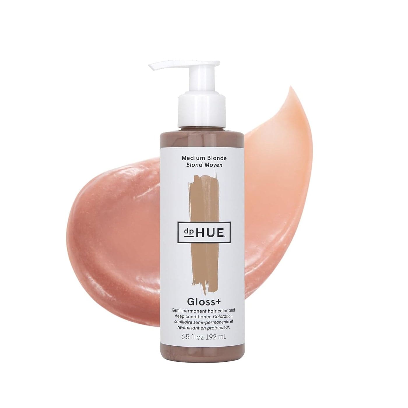 dpHUE Gloss Medium Blonde 65 oz 812 Applications SemiPermanent Hair Color Conditioner Lasts Up to Eight Washes Paraben SLS SLES Sulfate Free Vegan Leaping Bunny Certified