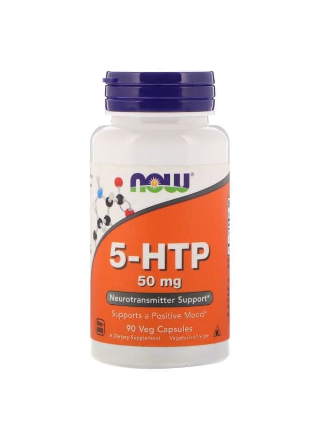 5-HTP Neurotransmitter Support Dietary Supplement 50 mg - 90 Capsules
