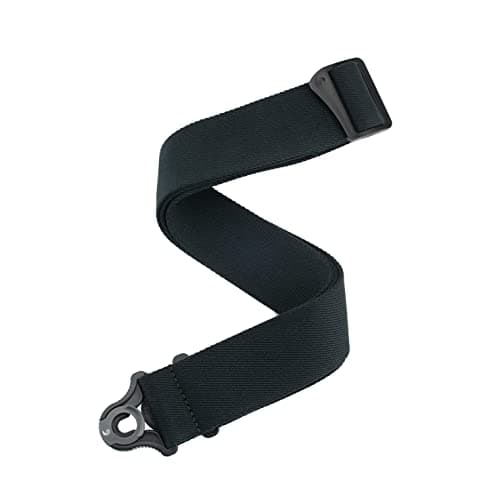 Planet Waves D'Addario Auto Lock Guitar Strap - Acoustic & Electric Accessories - Easy to Use Locking Straps - Uses Existing Buttons - Skater - Black