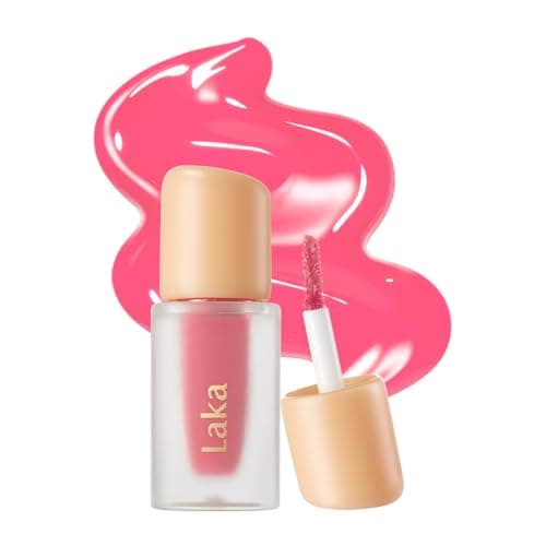 Laka Fruity Glam Lip Tint Mini 19g007oz Glowing Lip Stain with Wide Color Spectrum Hydrating Lightweight Texture LongLasting Bold Stain NonSticky Vegan KBeauty 119 Dreaming