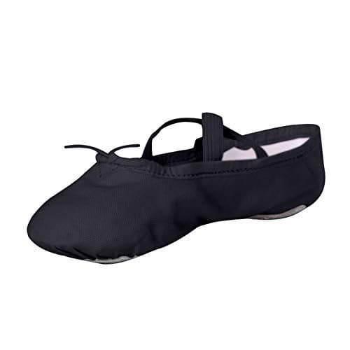 STELLE Girls Women Canvas Ballet Shoes Slippers (Toddler/Little Kid/Big Kid/Boy)