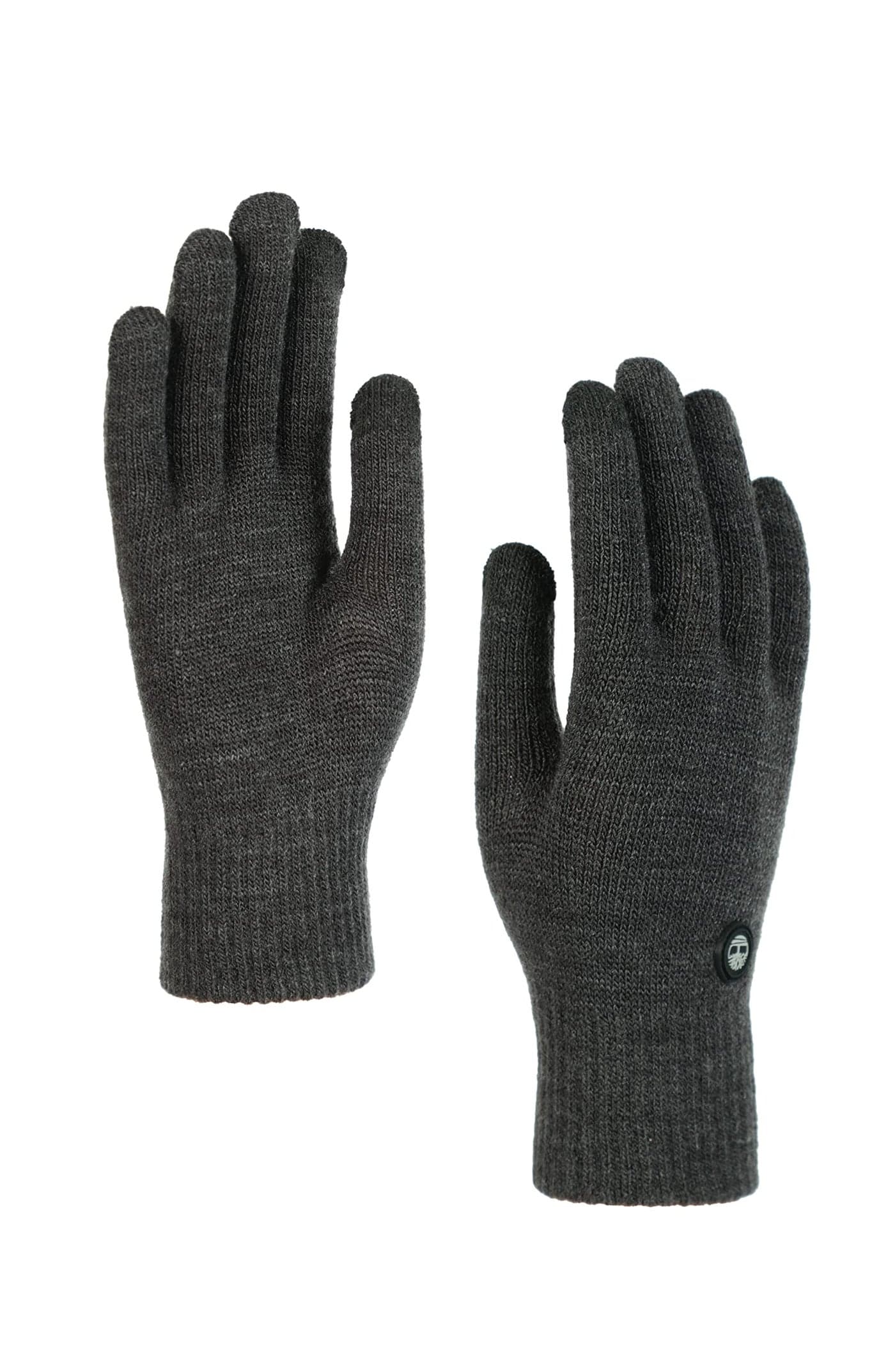 Timberland Men's Magic Glove With Touchscreen Technology, Charcoal Heather, One Size
