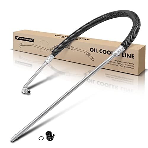 A-Premium Engine Oil Cooler Line Hose Assembly Compatible with Chevrolet Tahoe 1995 Blazer K1500 K2500 Suburban K3500 GMC Yukon K1500 Suburban K2500