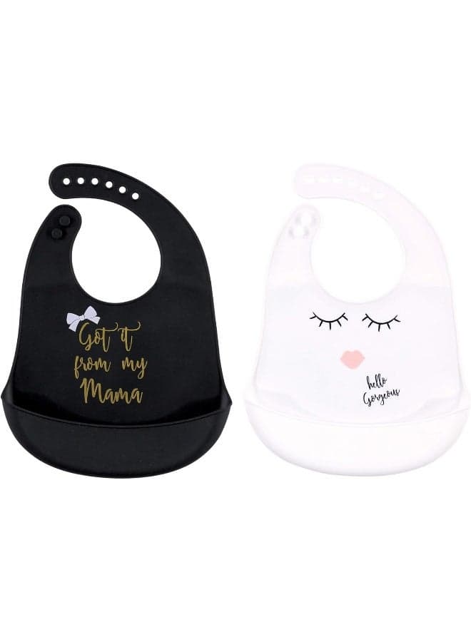 Little Treasure Unisex BabySilicone Bibs