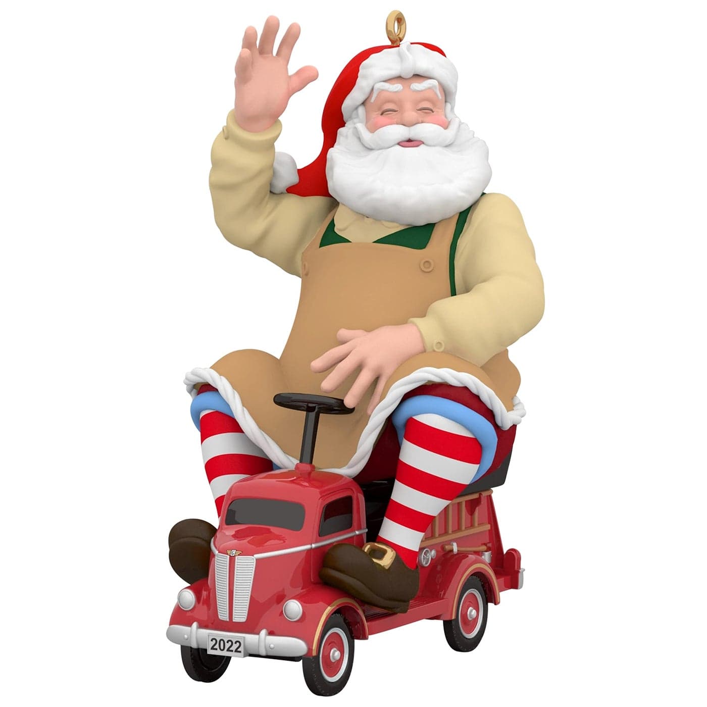Hallmark Keepsake Christmas Ornament 2022 YearDated Santa with Toys