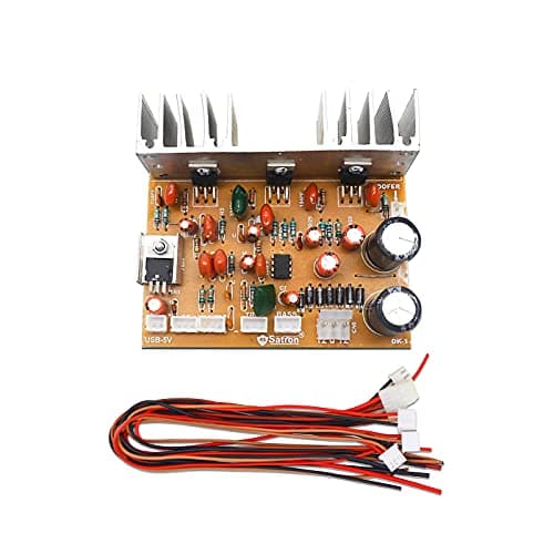 Electronic Spices 2.1 Home Theater Amplifier Circuit Board Kit 100 Watt Home Theater Audio Board (Tda2030)