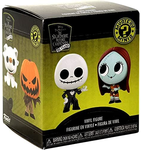 Funko Mystery Mini Blind Box Disney NBX PDQ Zero CDU 12 The Nightmare Before Christmas Collectible Vinyl Figure Gift Idea Official Merchandise for Kids Adults Movies Fans