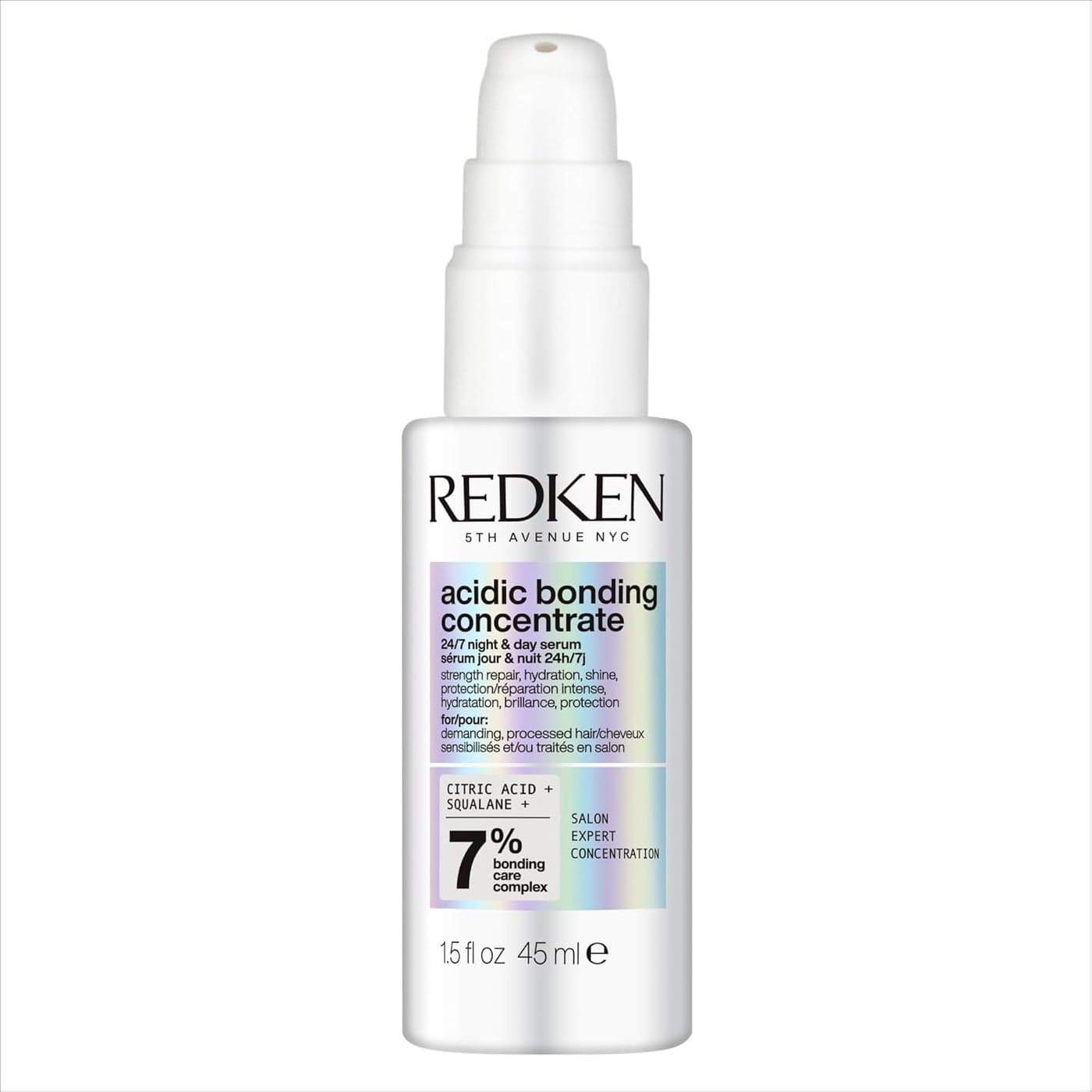Redken Acidic Bonding Concentrate 247 Night and Day Hair Serum Bond Repair for Damaged Hair