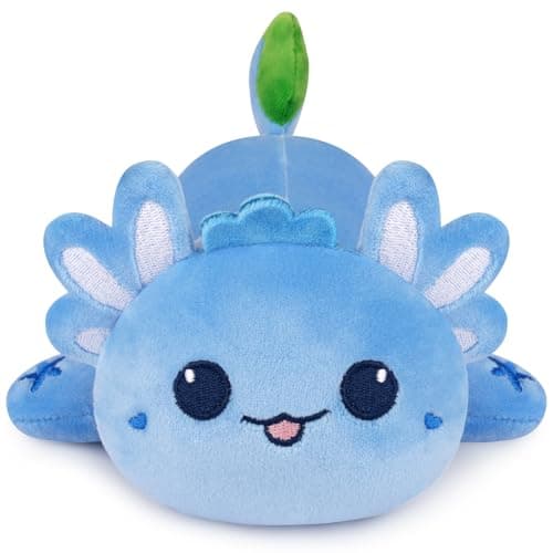 Hkojewp Axolotl Plush Toy 8inch Kawaii Cute Blueberry Axolotl Stuffed Animal Soft Blueberry Soft Plushie Doll Kawaii Toys Great Birthday Gift for Kids Girls Boys