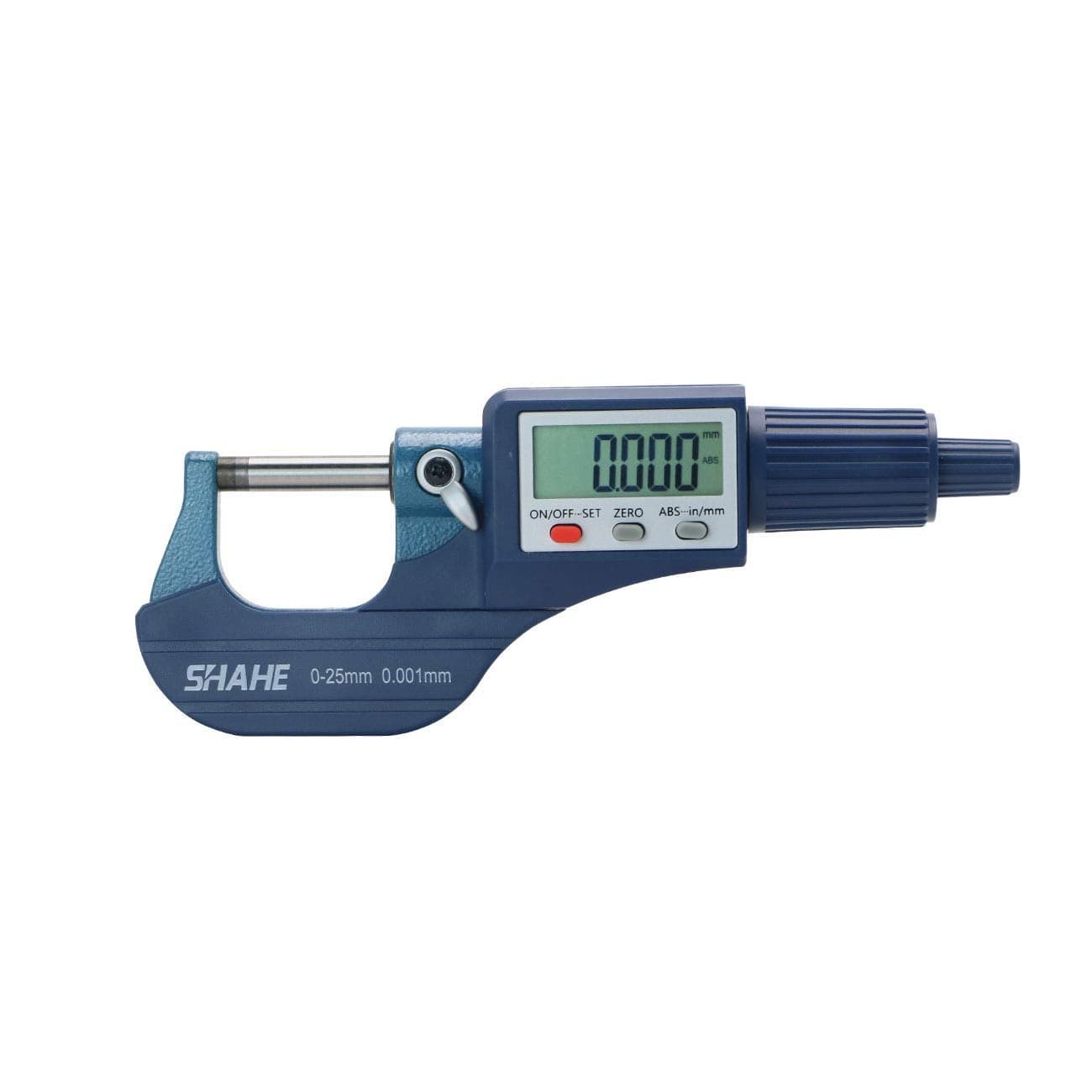 SHAHE Digital Micrometer 025mm 01 Metric Inch 000005 Resolution 00001 Accuracy