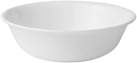 Corelle 18 oz Winter Frost GlassPorcelain SoupCereal Bowl 625 in