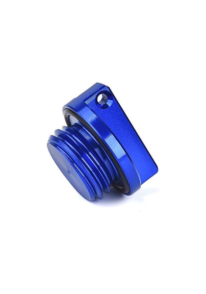 ESUBOSHI Engine Oil Filler Cap Plug for Yamaha Motorcycles (Blue)
