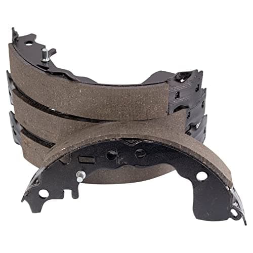 TRQ Rear Brake Shoes Compatible with 2018-2022 Nissan Kicks 2020-2022 Versa