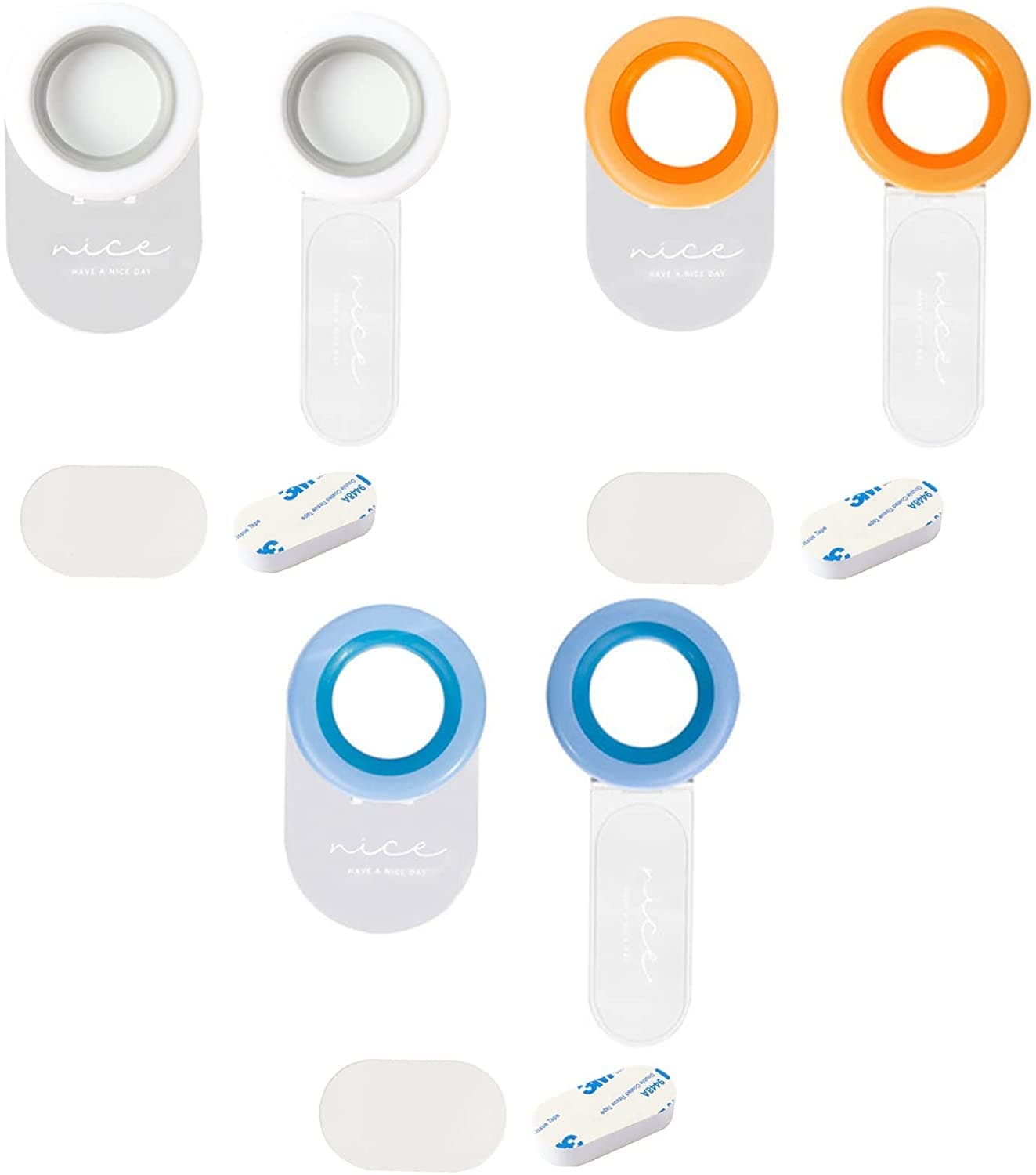 Citaaz Toilet Seat Lifter Multicolor SelfAdhesive Toilet Lid Lifter Handle Avoid Contact Toilet Seat Handle Toilet Cover Lifter Bathroom Accessories for Toilet for Home Office Hotel 1