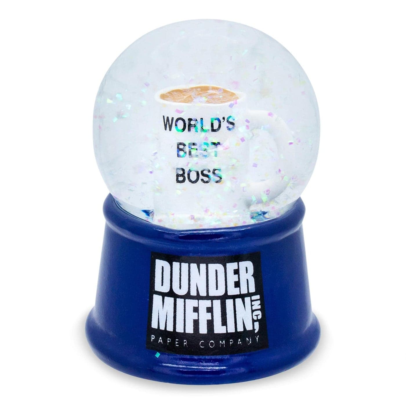 Silver Buffalo The Office Worlds Best Boss Light Up Snow Globe 55 mm