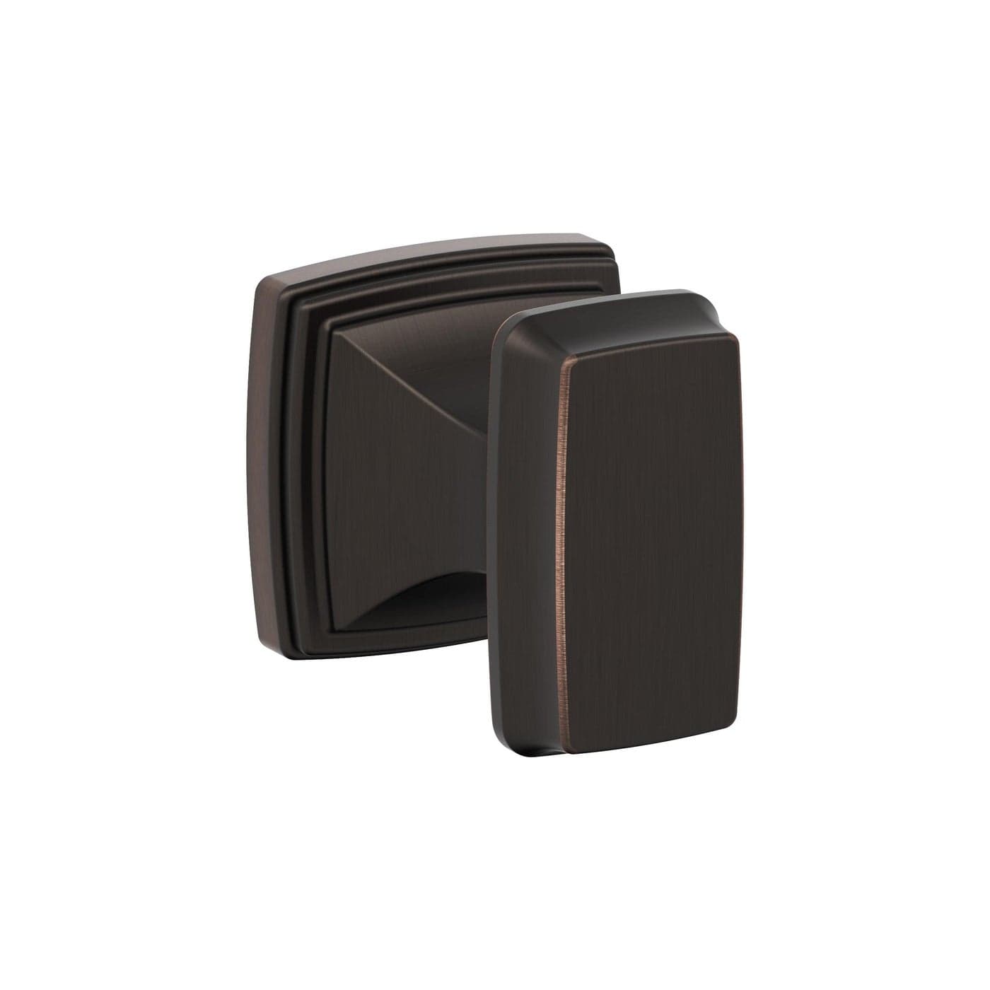 Amerock BH36030ORB Oil Rubbed Bronze Single Robe Hook 218 in 54 mm Length Towel Holder Revitalize Towel Hook for Bathroom Bathroom Hardware Bath Accessories