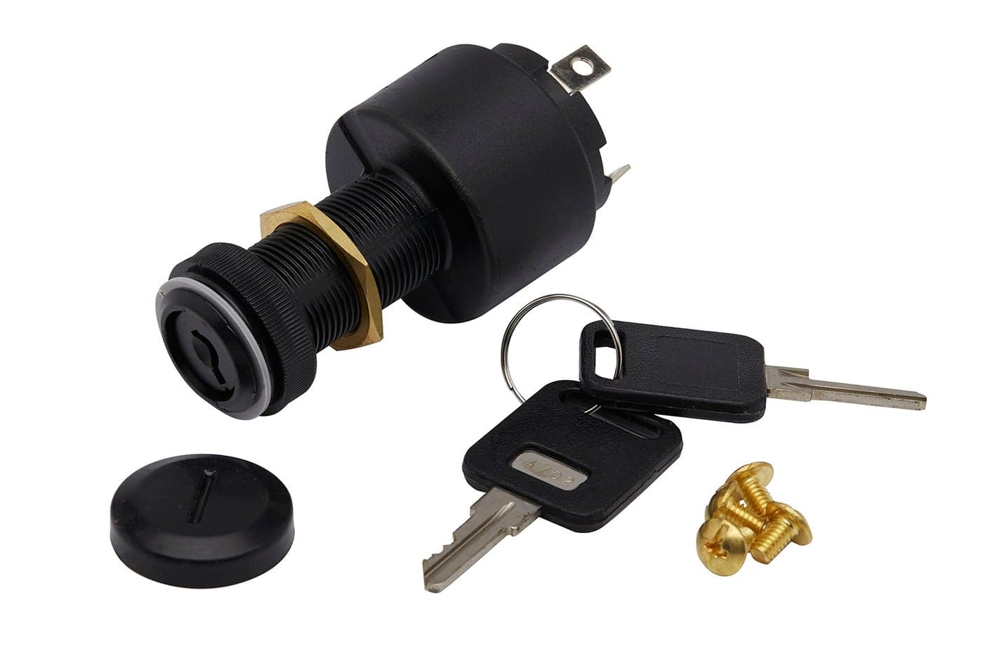 Seachoice 4 Position Starter Switch, Includes 2 Keys