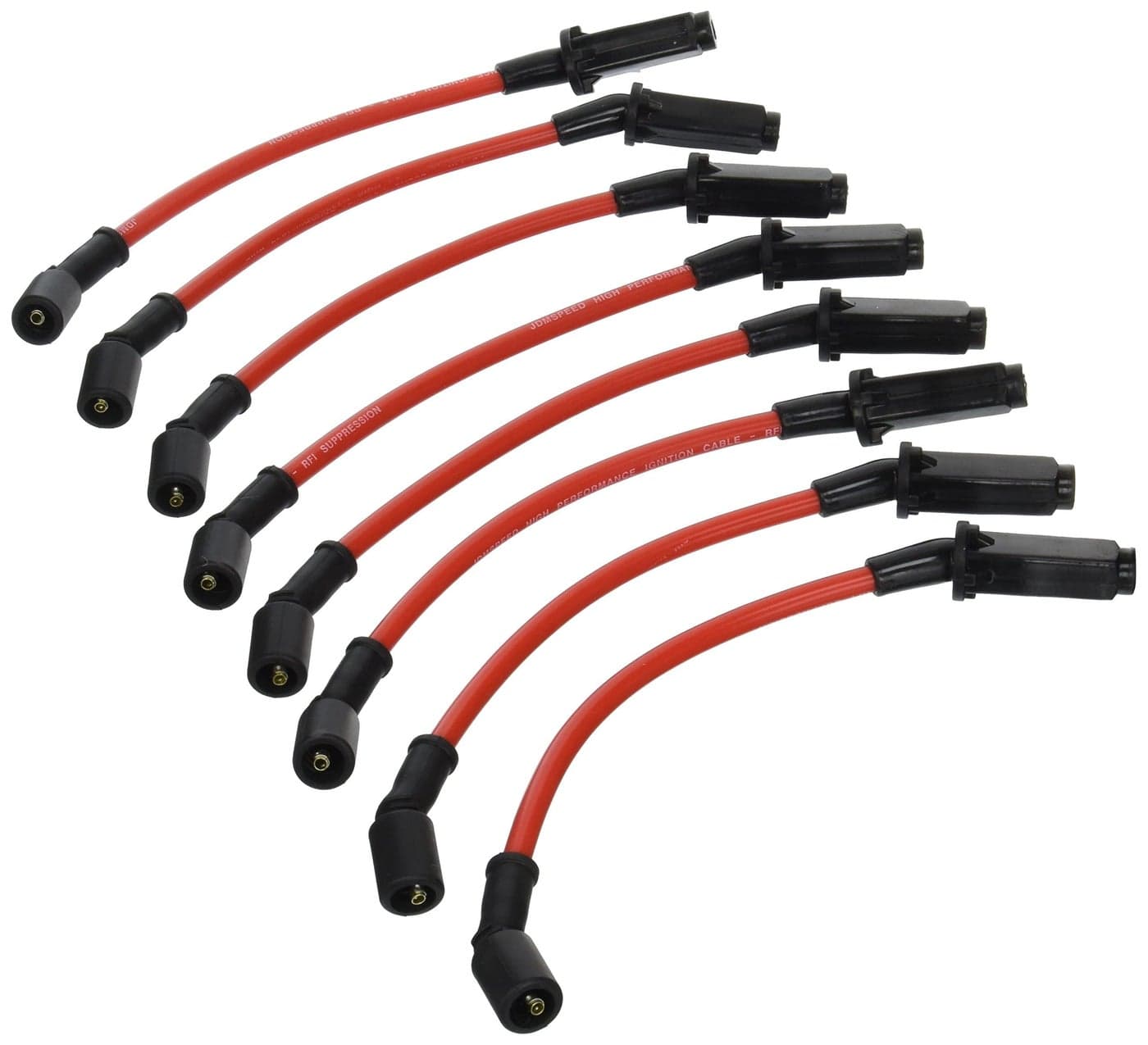 JDMSPEED New 105MM Performance Spark Plug Wires Set Replacement For Chevy GMC LS1 Vortec 48L 53L 60L 19992006