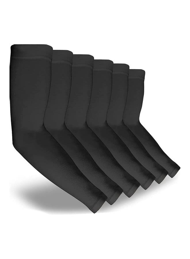 6-Piece UV Sun Protection Arm Sleeves one size