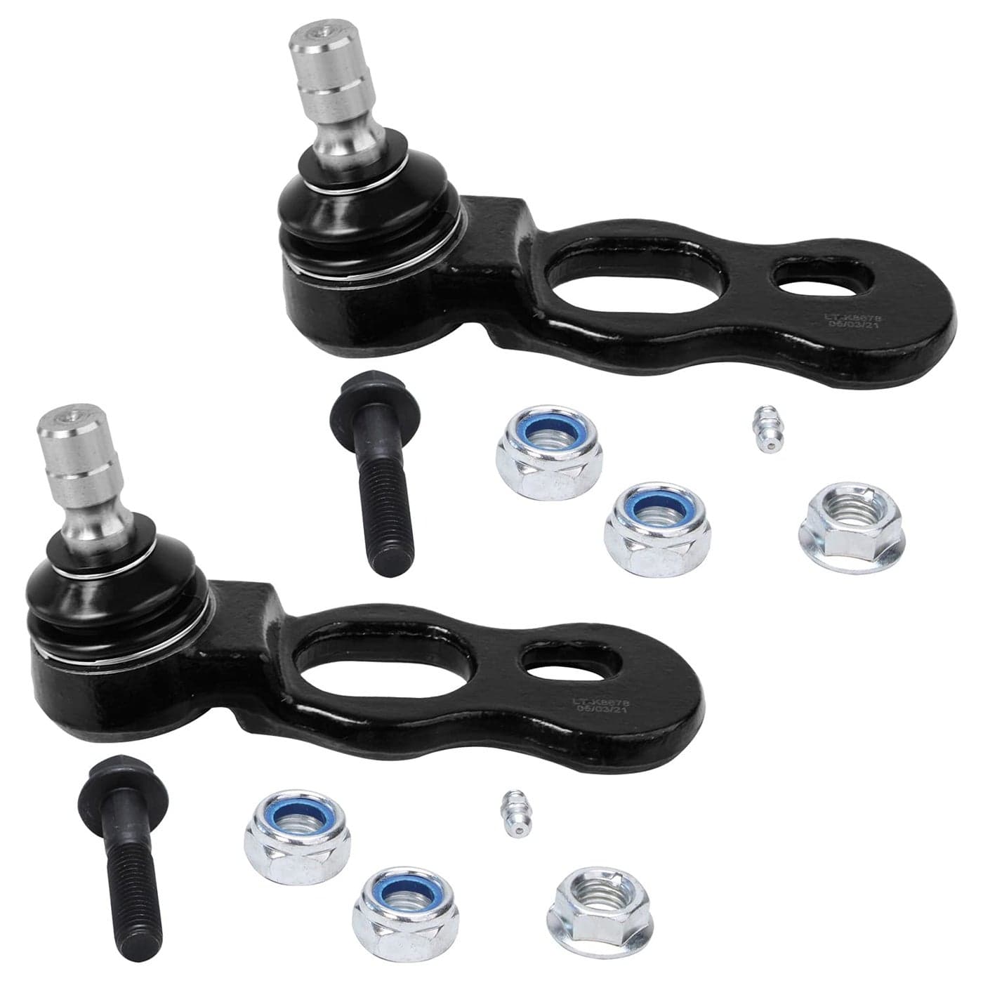 Detroit Axle 2 Front Upper Ball Joints for 19952002 Mercury Grand Marquis Ford Crown Victoria Lincoln Town Car 1996 1997 1998 1999 2000 2001 Upper Ball Joints Replacement