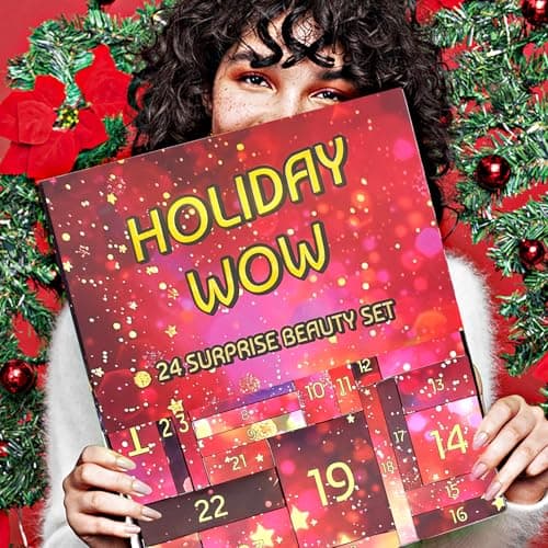 Makeup Advent Calendar 2025 Teens Girls Christmas Countdown Calendar Makeup Gift SetXmas 24 Individually Gift Box Calendar for Women Full Make up Kit
