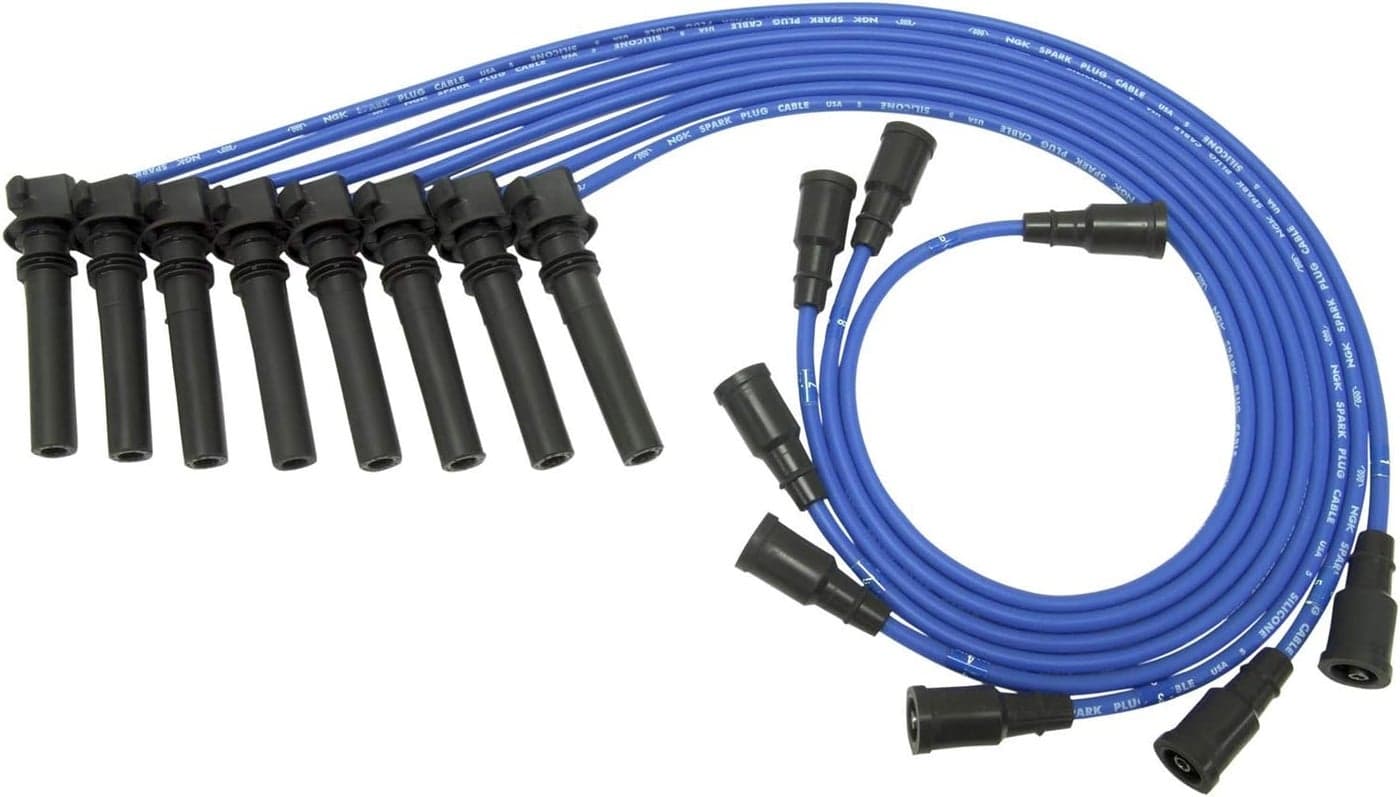 NGK RC-CRX056 Spark Plug Wire Set - 8 Wires with High-Temperature Silicone Jacket