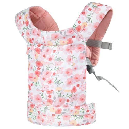 Reborn Baby Doll Carrier Realistic Newborn Baby Dolls Carrier for Little Girls Pink Lightweight Easy Worn