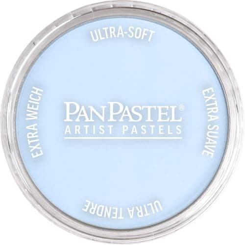 PanPastel Artist Pastels by GOLDEN, Phthalo Blue Tint, 2.44” / 62mm Pan Diameter, Professional Artist Pastels, Unique Pan Format (cake-like)