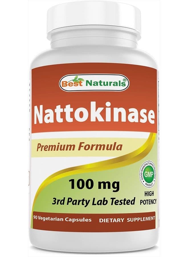 Nattokinase, 2000 FU, 100 Mg, 90 Vegetarian Capsules
