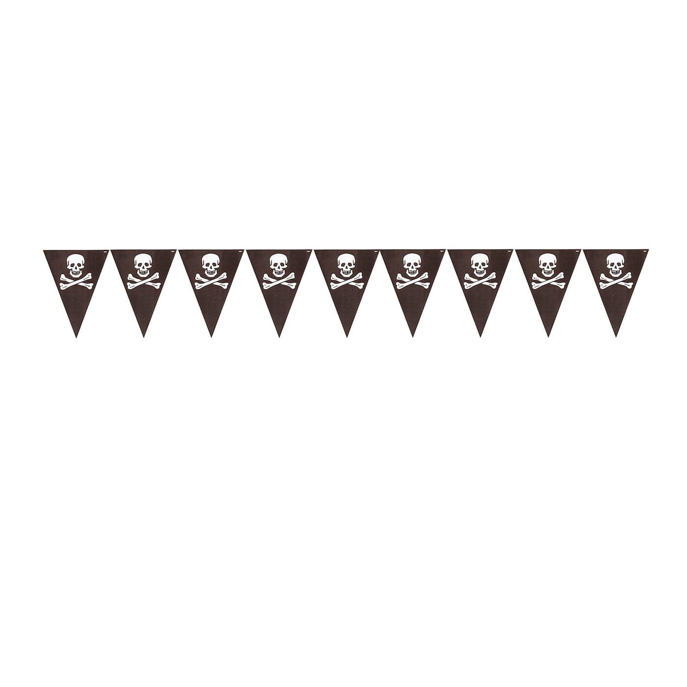 Creative Converting 295185 Buried Treasure Party Flag Banner Multicolor 12