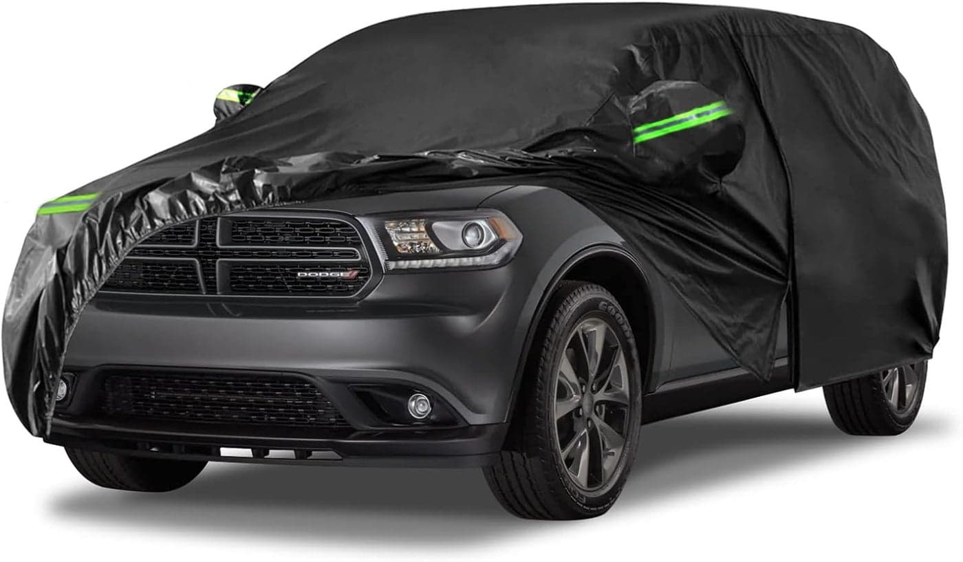 sportuli Waterproof Car Cover for 2011-2024 Dodge Durango - 6 Layers Custom-Fit All Weather Protection
