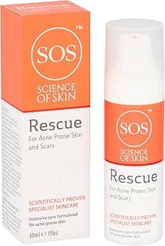 Science of Skin Rescue No One AcneRosacea Scar Cream Acne Scar Treatment For The Face VeganCruelty Free Acne Scar Spot Cream for Treatment Healing while Reducing Redness