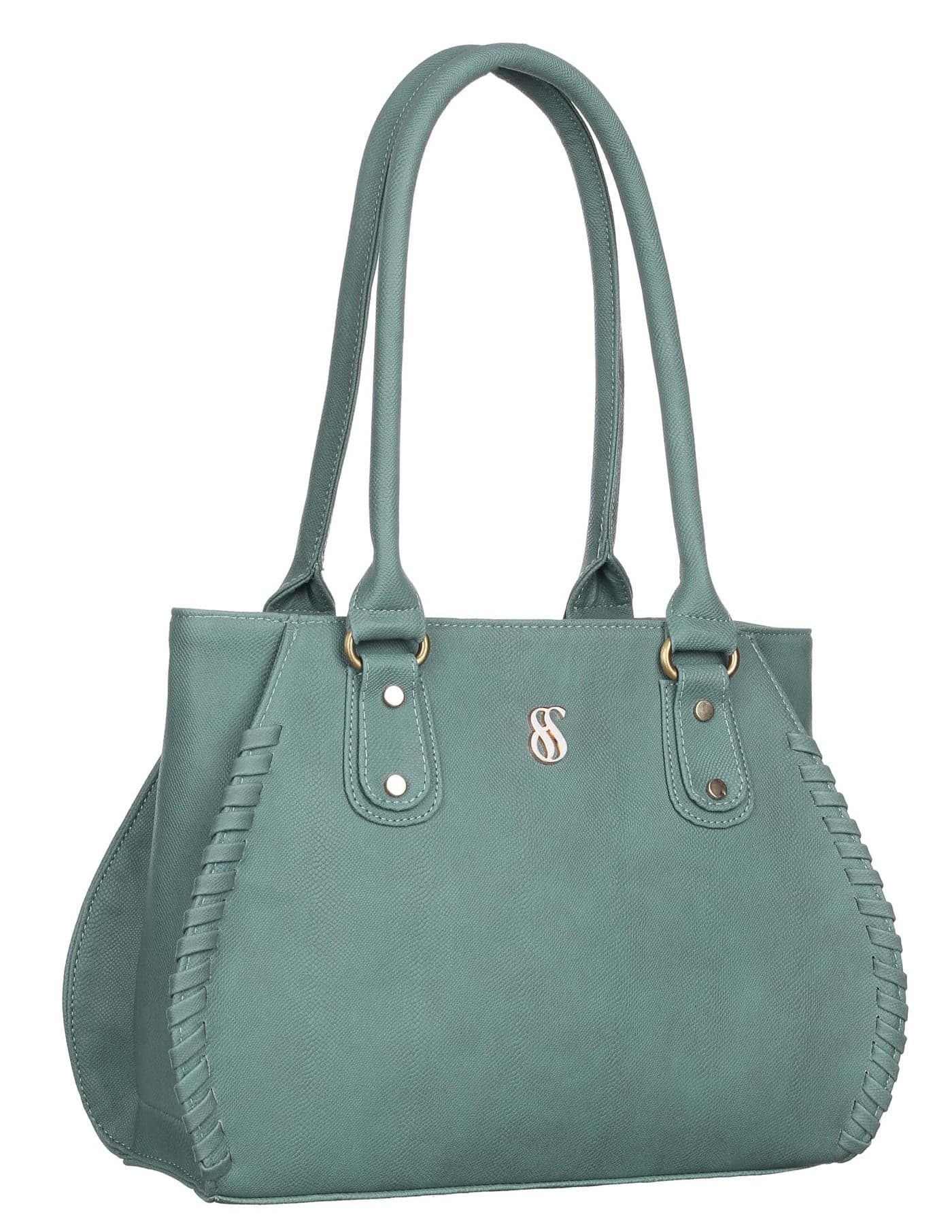 Fostelo Women's Buenos Satchel Tote Handbag for Women | Ladies Purse | Stylish Shoulder Bag | Gift For Women | Grey