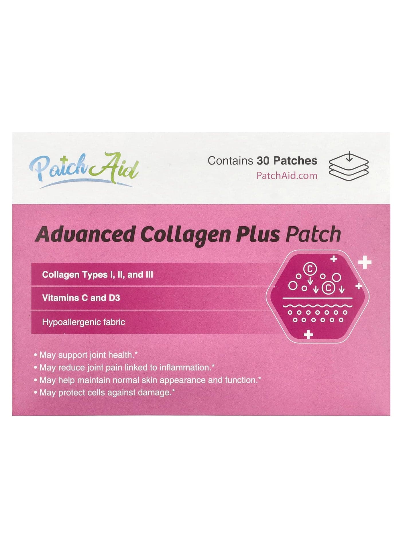 Advanced Collagen Plus Patch , 30 Patches