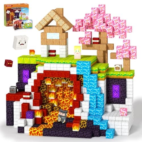 Titoclar 100PCS Magnetic Blocks Easter Basket Stuffers for Kids Magnet Toys for 3 4 5 6 7 8 Year OldChildren Sensroy Toys Games Christmas Birthday Gifts for Boys Girls Ages 3
