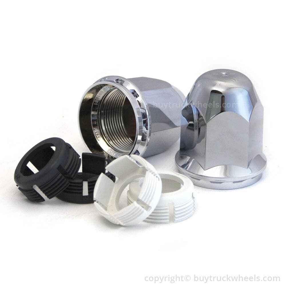 Alcoa Hex Lug Nut Cover for TwoPiece Flange Nut 001881 10 Pack with Inner Clamps