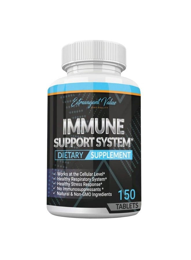 Iron Supplement for Women & Men 25mg for Anemia with Vitamin C 1000mg, Immune & Blood Support Iron Tablets with Ginger Root Powder with Non- GMO Ingredients, 150 Tablets