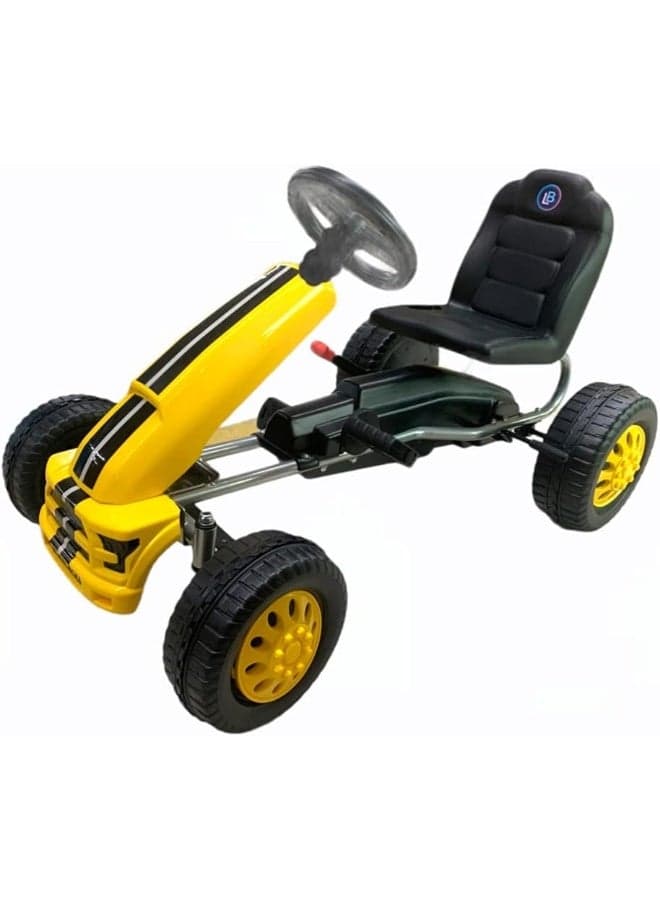 Lovely Baby Pedal Car LB 6601 (Yellow)