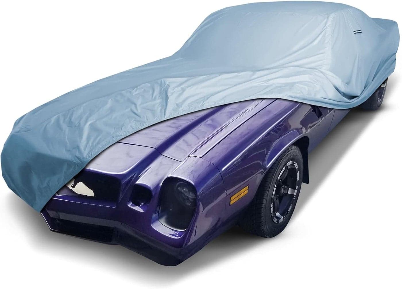 iCarCover Custom Car Cover for Chevy Camaro Z28, Type LT (1974-1981) - Waterproof All Weather Protector