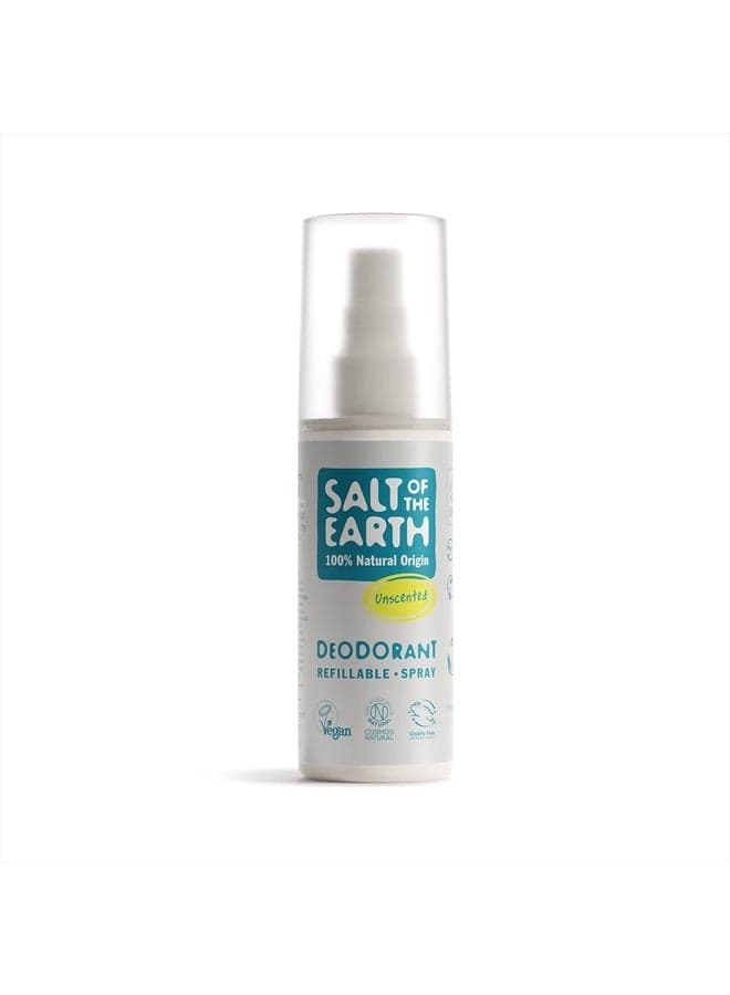 The Healthy Option Crystal Spring Salt Of The Earth Deodorant.