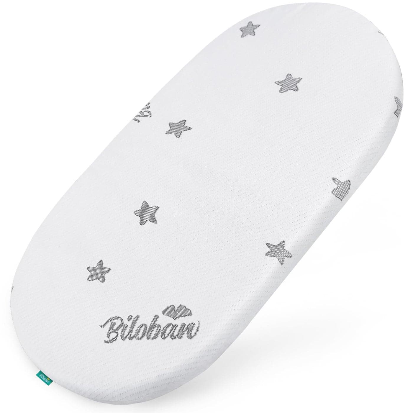 Bassinet Mattress Pad 17 x 29 x 08 Compatible with 4moms MamaRoo Sleep Bassinet Waterproof Breathable Soft Baby Foam with Removable Zippered Cover